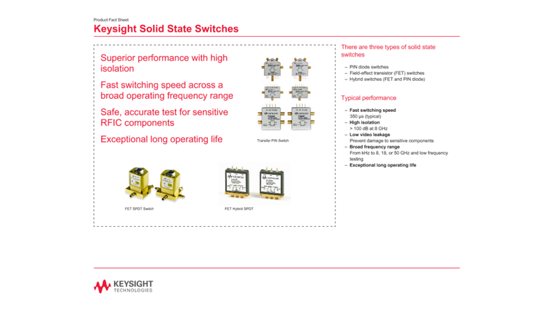 Solid State Switches